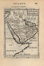 Asia and Middle East Map By Alain Manesson Mallet