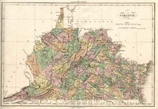 Mid-Atlantic and Southeast Map By Jean Alexandre Buchon