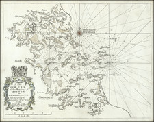 Boston Map By George Grierson