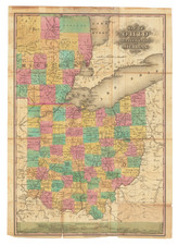 A Map of Ohio and the Settled Parts of Michigan…1830
