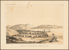 Entrance of the Tejon Pass and A Portion of Tejon By U.S. Pacific RR Survey