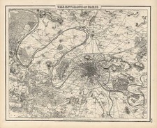 Europe and France Map By Joseph Hutchins Colton