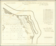 Louisiana and Mississippi Map By House of Commons / James Basire