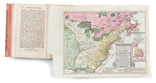 United States, Rare Books and American Revolution Map By Matthias Christian Sprengel / William Faden