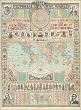 World Map By G.W. Bacon & Co.