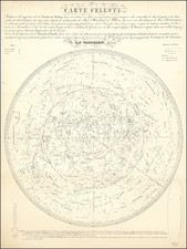 Celestial Maps Map By L.F. Wartmann