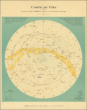 Celestial Maps Map By Theophile Moreux