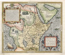 Africa, Africa, North Africa, East Africa and West Africa Map By Abraham Ortelius