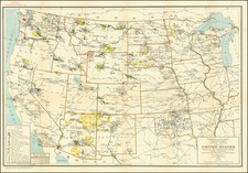 United States Map By United States Department of the Interior