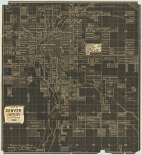 Colorado and Colorado Map By Bennett & Abbott