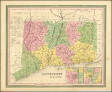 Connecticut Map By Henry Schenk Tanner