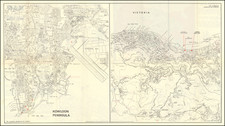 Hong Kong Map By Diamond Horse-Shoe