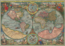 World Map By Petrus Plancius