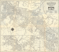 San Francisco & Bay Area Map By Bekins Van & Storage Co.