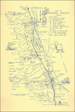 Map of Owens Valley