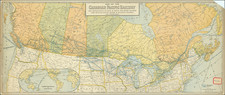 Map of the Canadian Pacific Railway The Minneapolis, St. Paul & Sault Ste. Marie Railway, The Duluth, South Shore & Atlantic Railway and Connections By Poole Brothers