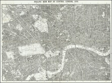 London Map By George Philip & Son