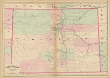 Colorado and Colorado Map By Asher  &  Adams