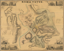 Rome Map By Hermann Rheinhard