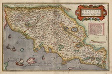 Europe and Italy Map By Abraham Ortelius