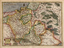 Europe, Poland and Baltic Countries Map By Abraham Ortelius