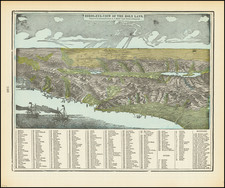 Holy Land Map By George F. Cram