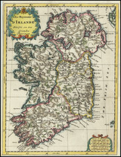 Ireland Map By Sanson fils