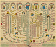 British Isles, France, Italy, Portugal and Scandinavia Map By Henri Chatelain