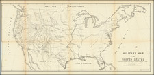 United States Map By U.S. War Department