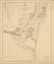 North Carolina Map By U.S. Coast & Geodetic Survey