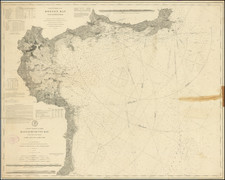 Massachusetts and Boston Map By U.S. Coast & Geodetic Survey