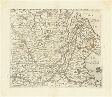 Abbeldinig des Furstendom Brabant mit die Aengren der Lander 1624