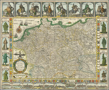 Netherlands, Austria, Poland, Czech Republic & Slovakia and Germany Map By Jan Jansson