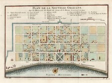 South Map By Jacques Nicolas Bellin