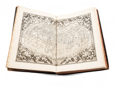 Atlases Map By Jodocus Hondius /  Gerard Mercator / Cornelis Claesz