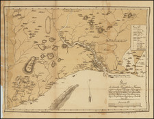 West Africa Map By C. H.  Mossin