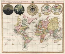 World and World Map By Pierre Mortier