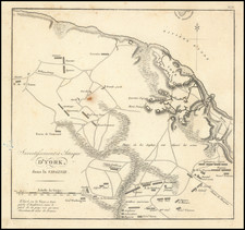 Virginia and American Revolution Map By John Marshall