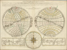 Celestial Maps Map By Pierre Moullart-Sanson