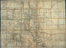 Southwest and Rocky Mountains Map By Louis Nell