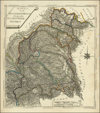 Ukraine and Romania Map By Jakob Adam