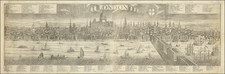 London Map By Georg Balthasar Probst