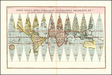 World Map By Heinrich Scherer