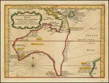 Australia Map By Jacques Nicolas Bellin