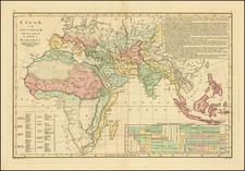 World, Eastern Hemisphere, Asia, Southeast Asia, Indonesia, Middle East and Africa Map By Robert Wilkinson