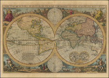 World Map By Johann Detleffsen