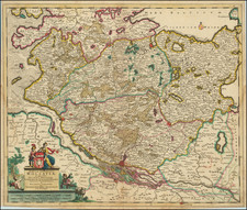 Norddeutschland Map By Theodorus I Danckerts