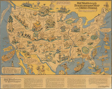 Bill Whiffletree's Bootleggers' Map of the United States By Edward Gerstell McCandlish