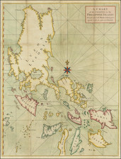 Philippines Map By George Anson / Richard William Seale