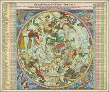 Celestial Maps Map By Johann Gabriele Doppelmayr